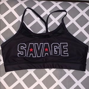 Savage sports bra